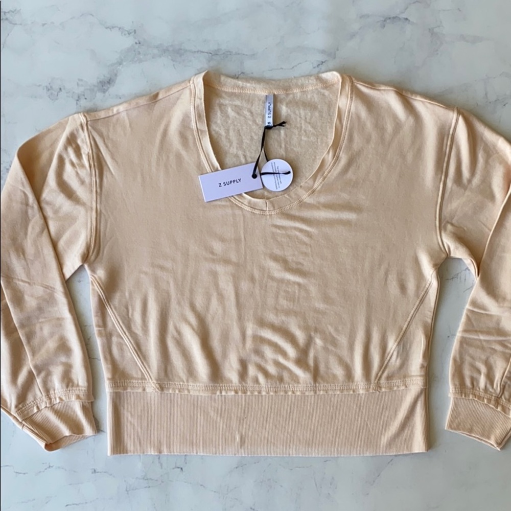 Premium Fleece Deep Neck Rosewater - Picture 2 of 4